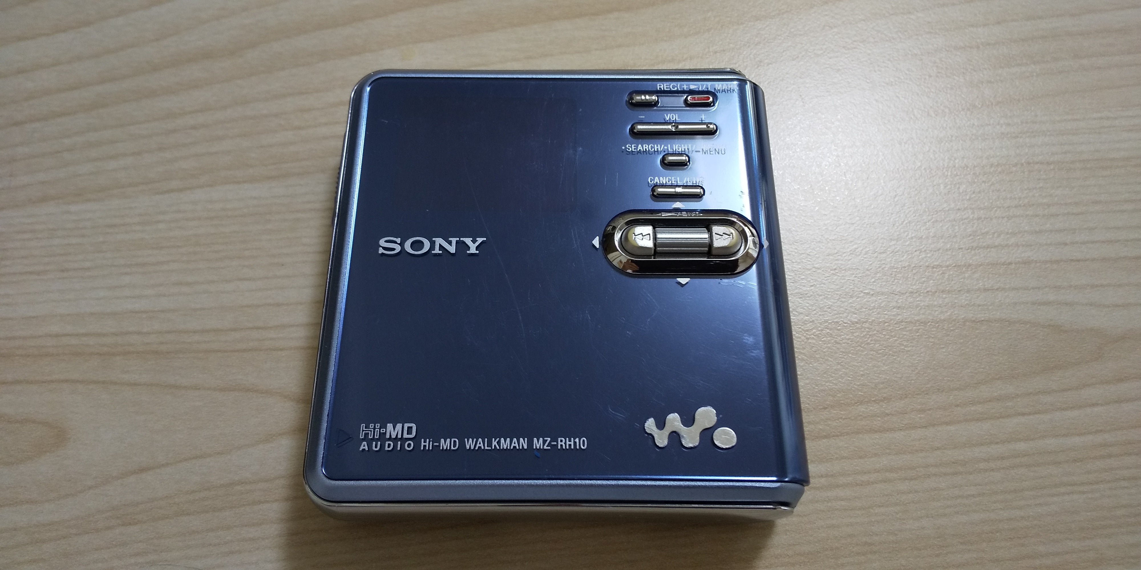 SONY MZ-E10 MDウォークマン 本体 リモコン ソニー ジャンク品 管13941