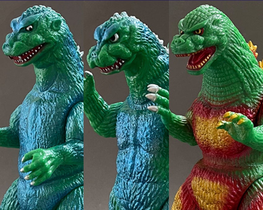 サルジルシ ゴジラ ソフビ マーミット モスゴジ ブルマァク ゴジラ1964