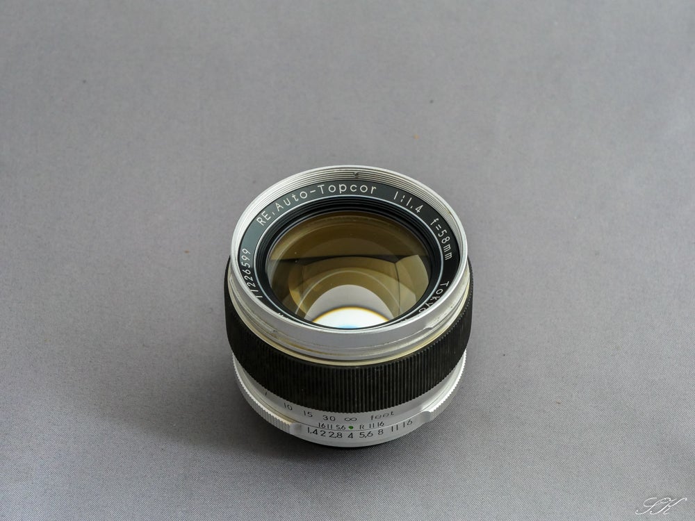 レンズ(単焦点) topcon RE auto TOPCOR 58mm f1.4 レンズ(単焦点