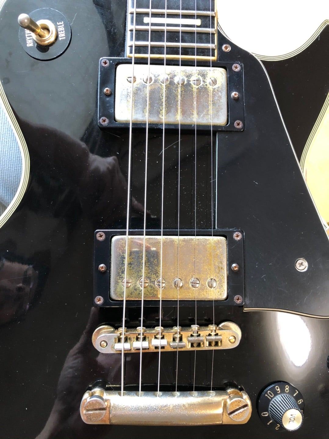 改造ギター GRECO レスポール CUSTOM カスタム クリア アクリル 改造