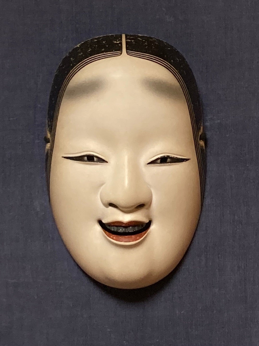 能面小面木製胡粉塗り 能面小面木製胡粉塗り