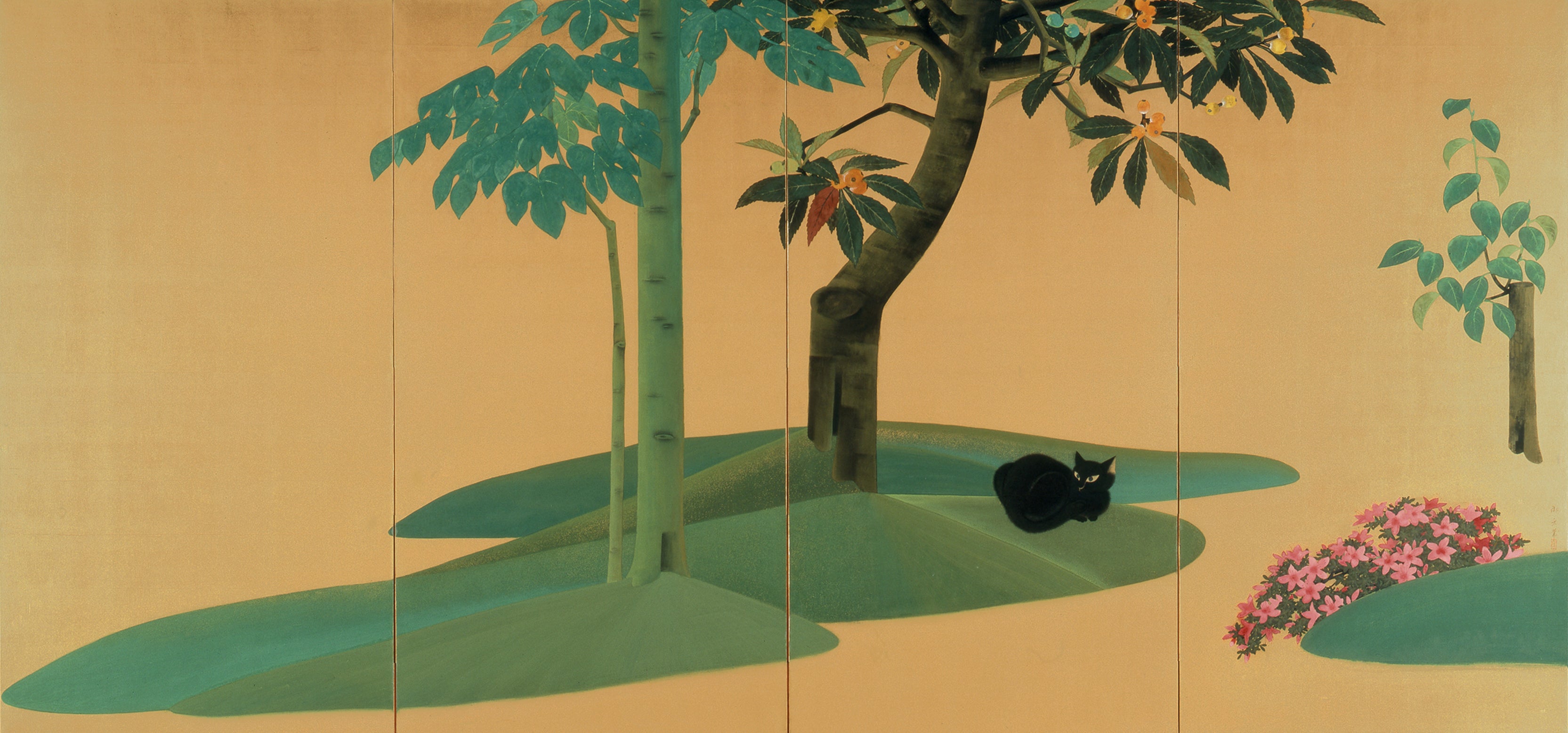 天才画家 速水御舟 作品集大作編 便利堂監修 画集NO 25 【翠苔緑芝図