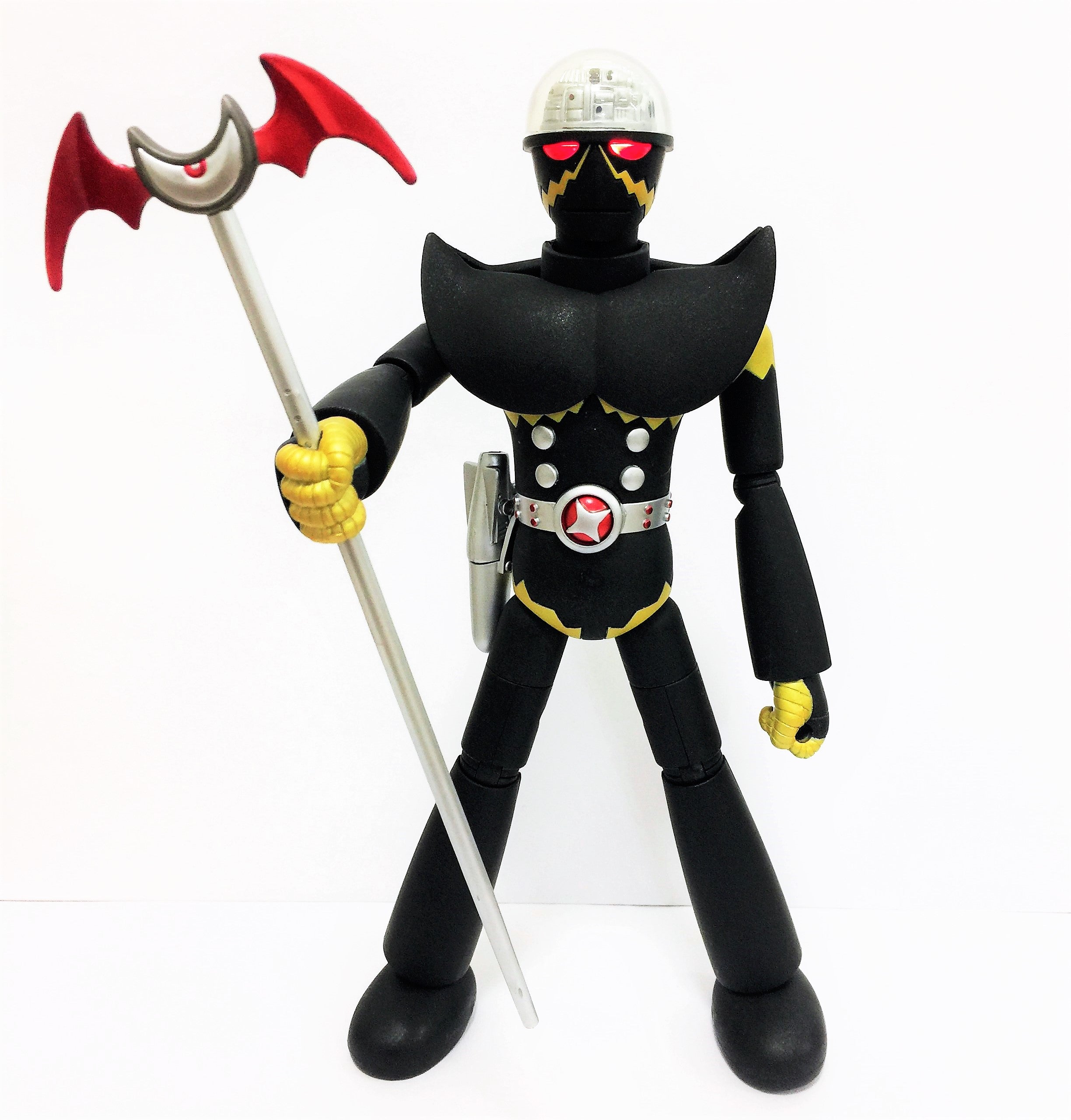 人造人間キカイダー ソフビ 黒色の目 25cm