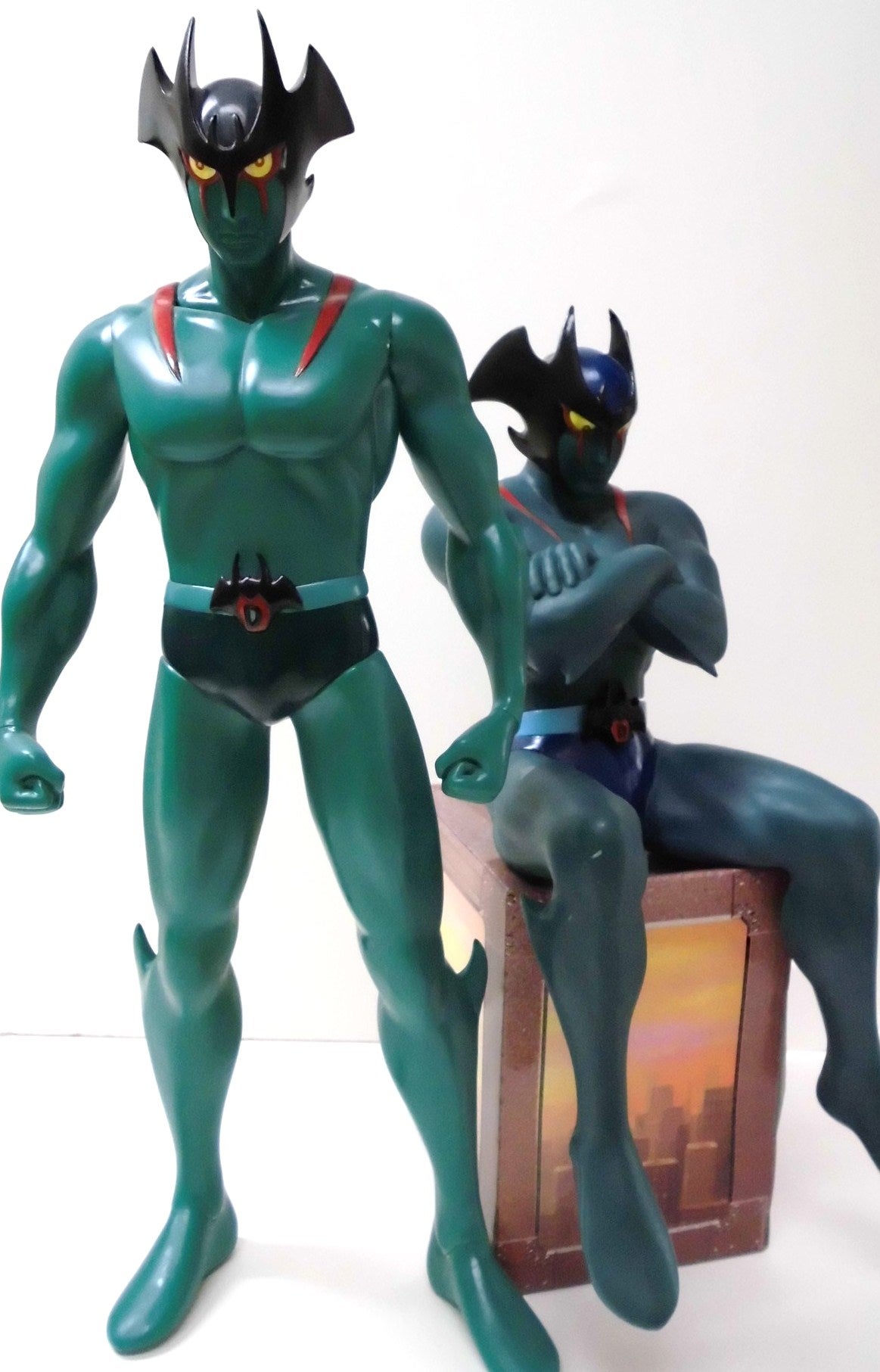 中古品】デビルマン風 ソフビ ビンテージ ジャンボマシンダー