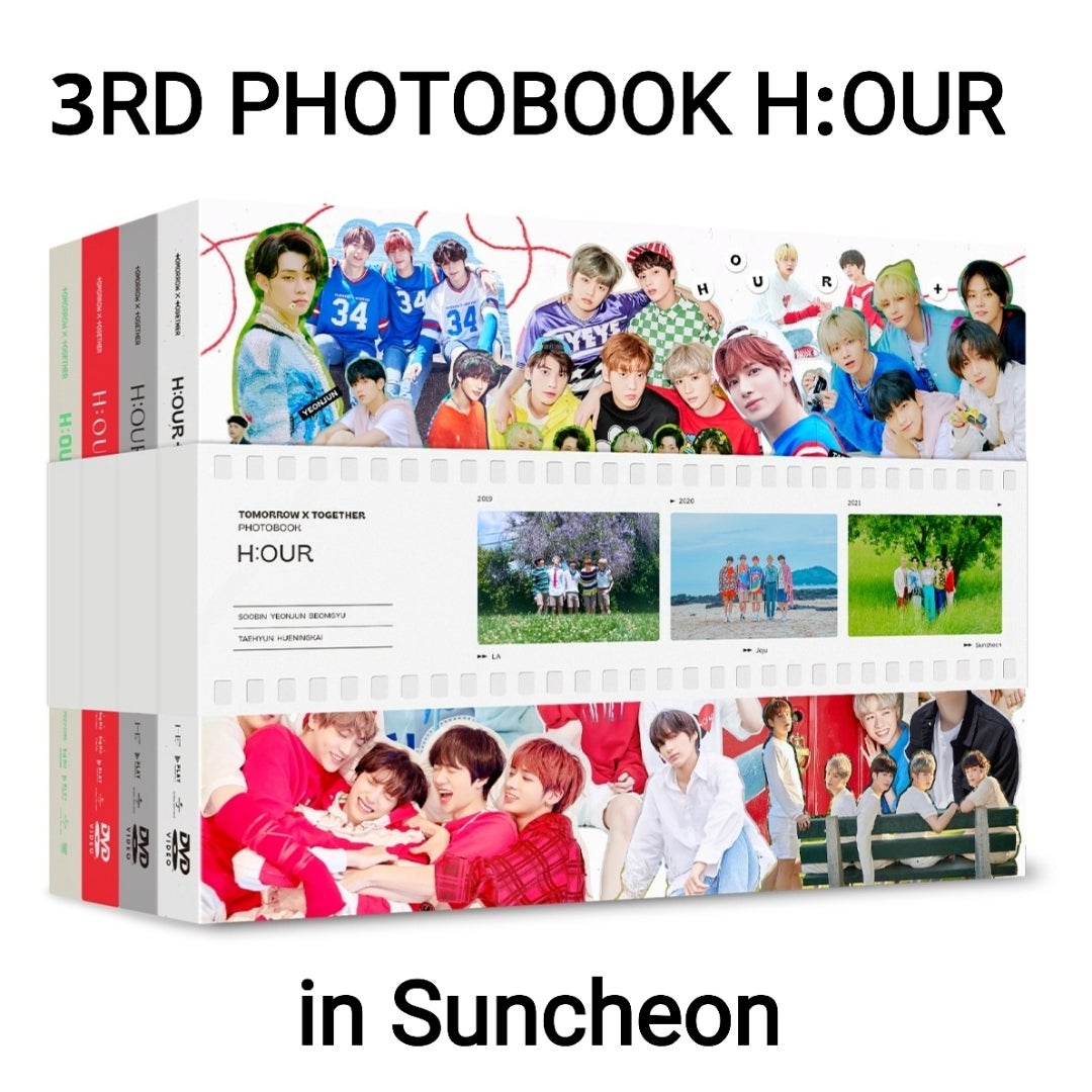 TXT フォトブック H:OUR 2セット アコーディオンカード ヨンジュン TXT