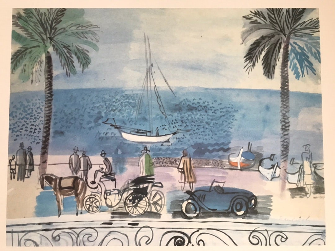 デュフィRaoul Dufy 「Le quintette」額付き