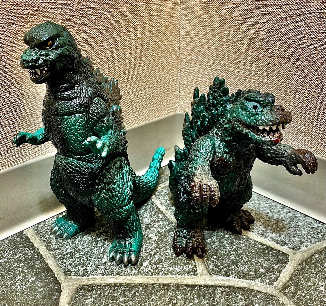 超希少な当時物ポピー キングザウルスシリーズ ゴジラ ソフビ