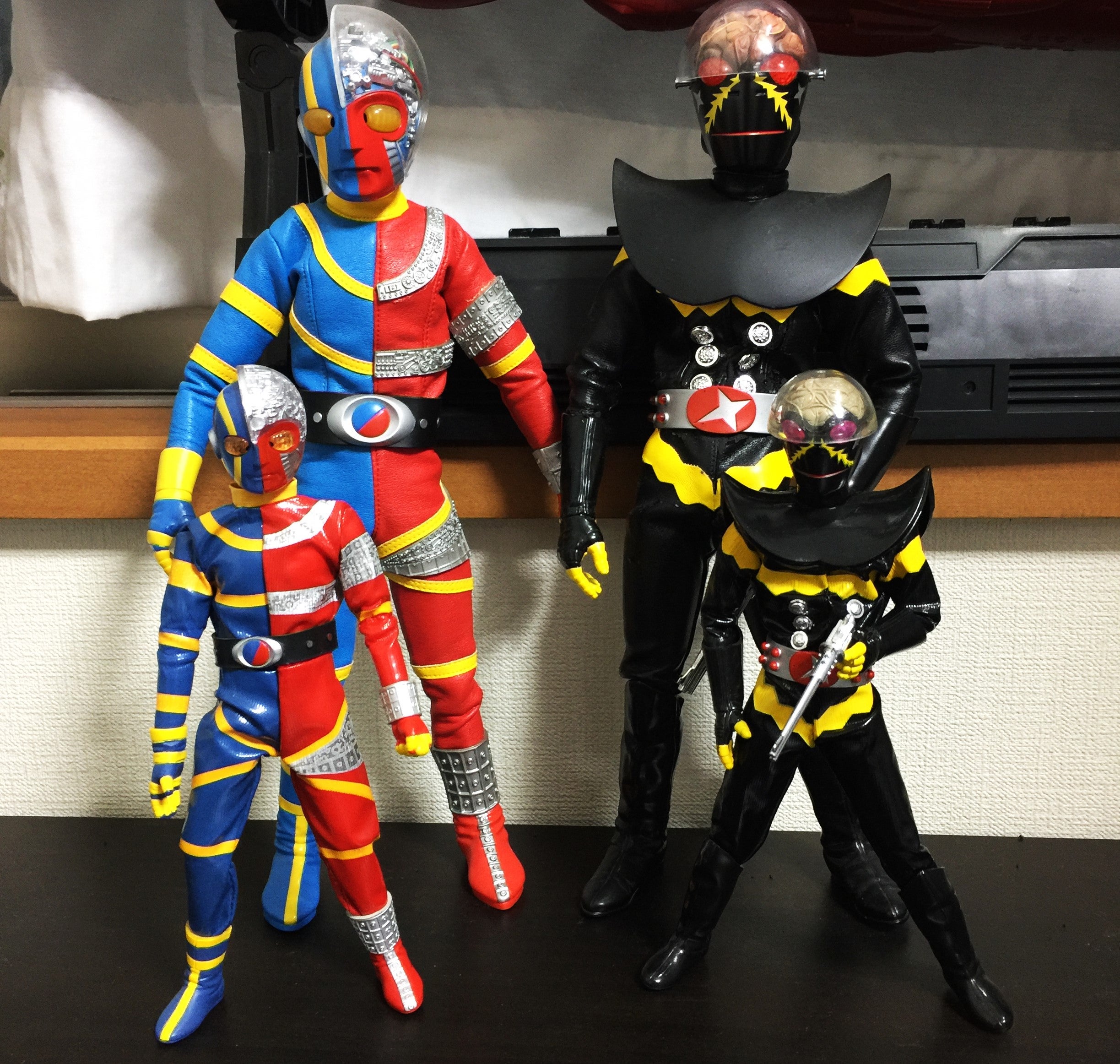 キカイダー オオツカ企画 人造人間キカイダー・ハカイダー 1/9スケール