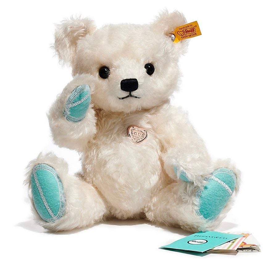 ティファニー】シュタイフコラボのホワイトベア | ダイエットと日々の