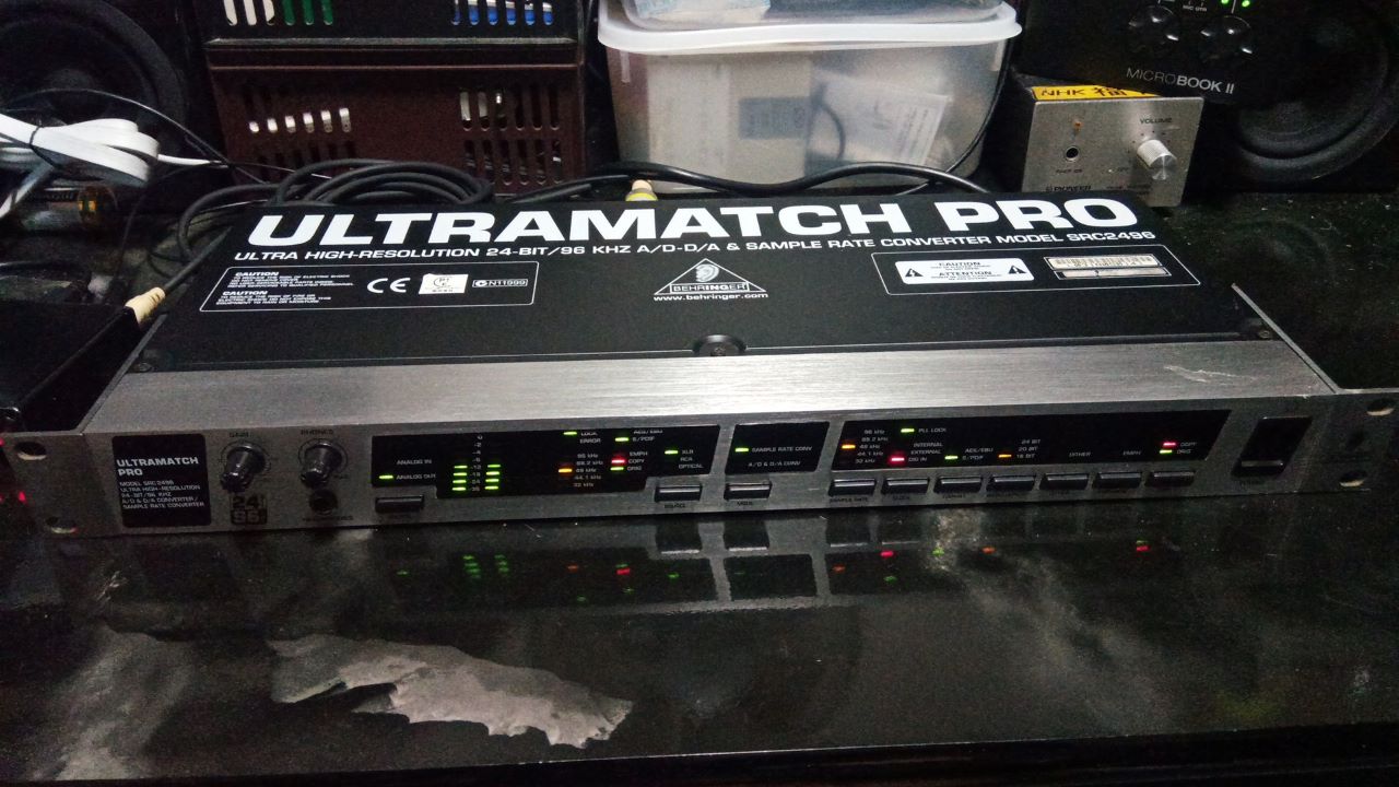 ジャンク】ベリンガー コンバーター src2496 BEHRINGER SRC2496
