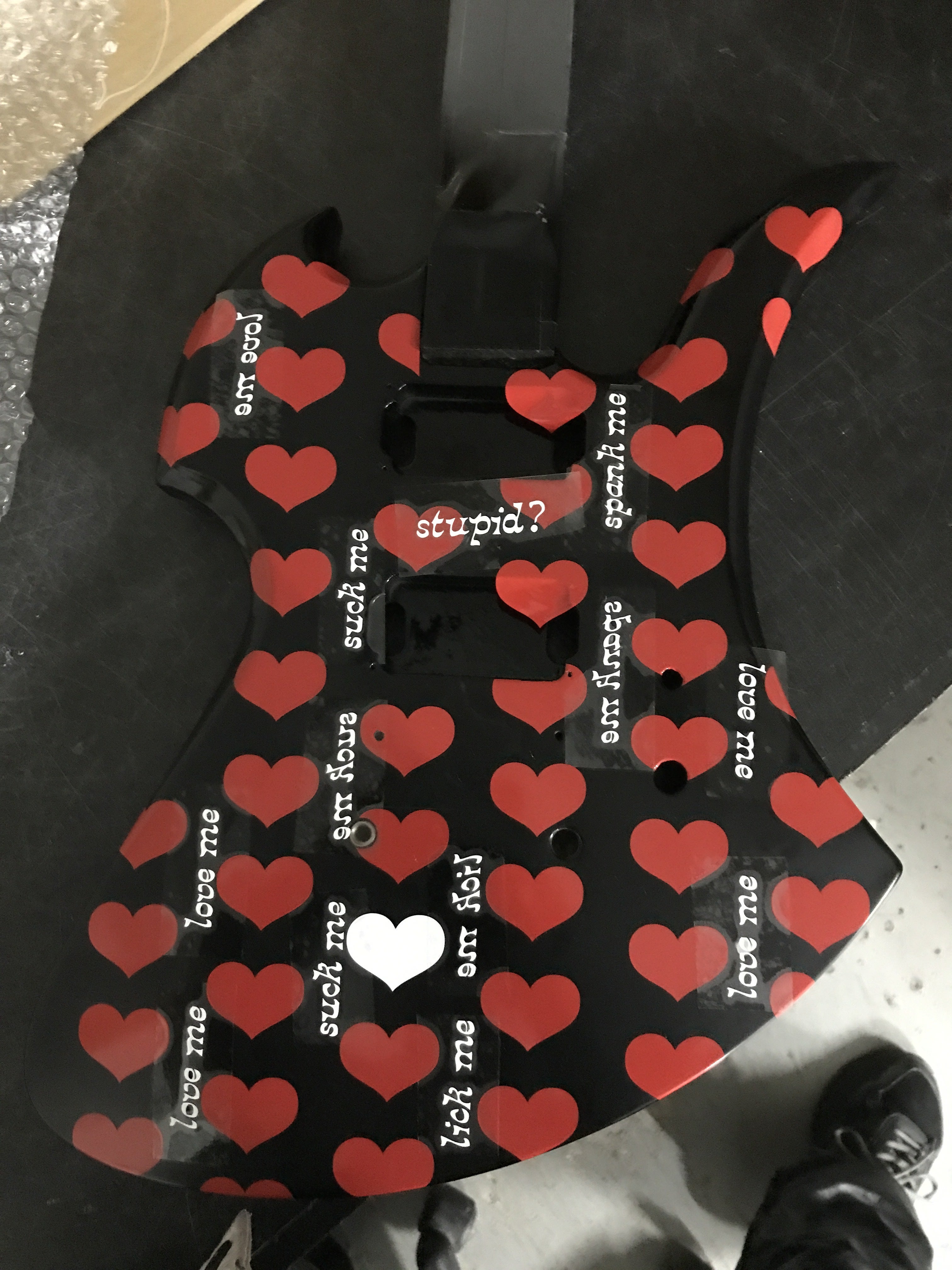 HIDEモデル モッキンバード MG-80X ブラックハート続き | yui62795のブログ