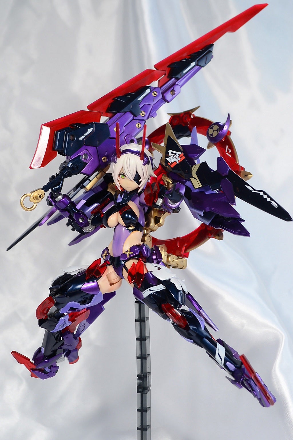 皇巫スサノヲ メガミデバイス 改造キット バニーガール ブラック Muscuto