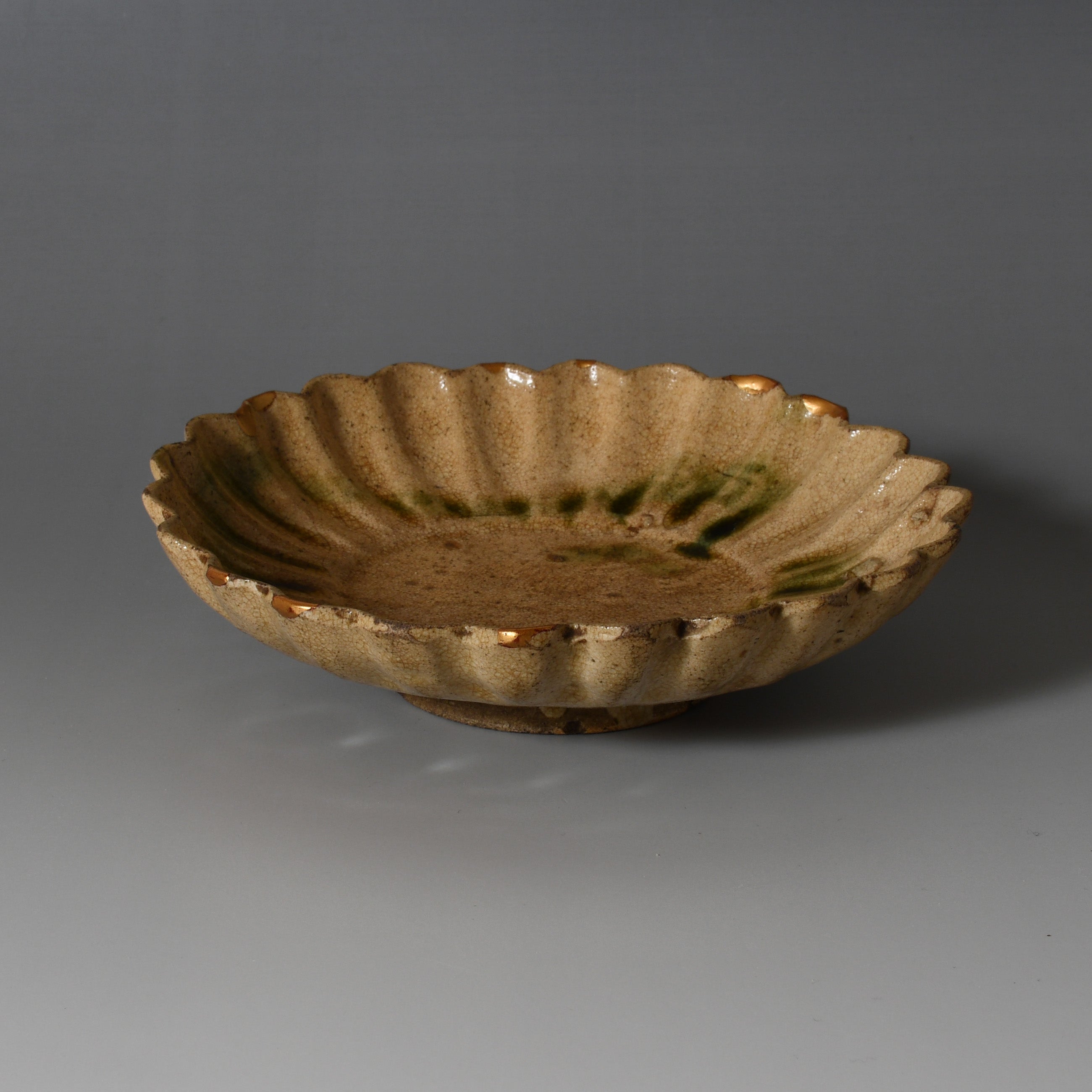 絵瀬戸 菊花型皿 【公式通販】