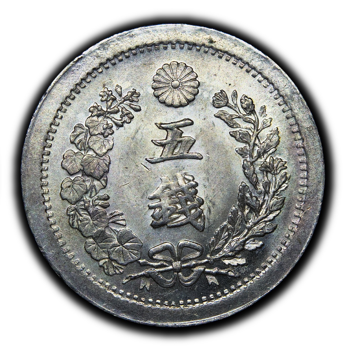 魅惑の超ミニ竜銭。 〜竜5銭銀貨 明治6年〜 | 40オヤジの日々