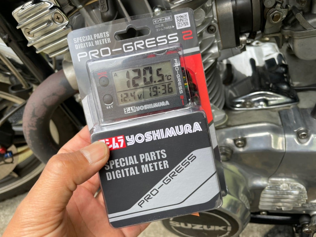 即納 ZRX1100 ZRX1200 ダエグ ヨシムラ プログレス2 油温計