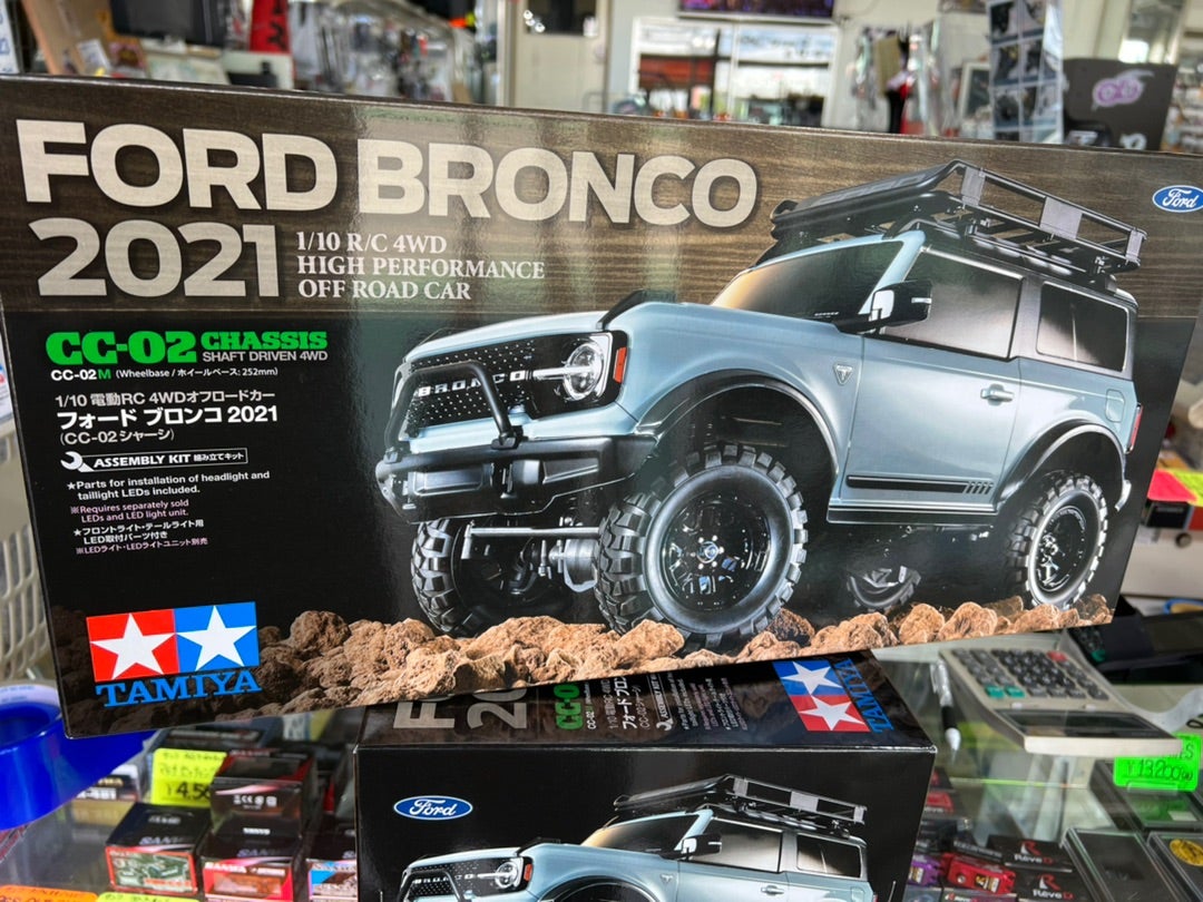 タミヤ CC-02 フォードブロンコ2021のキットが入荷～！ | ラジコン