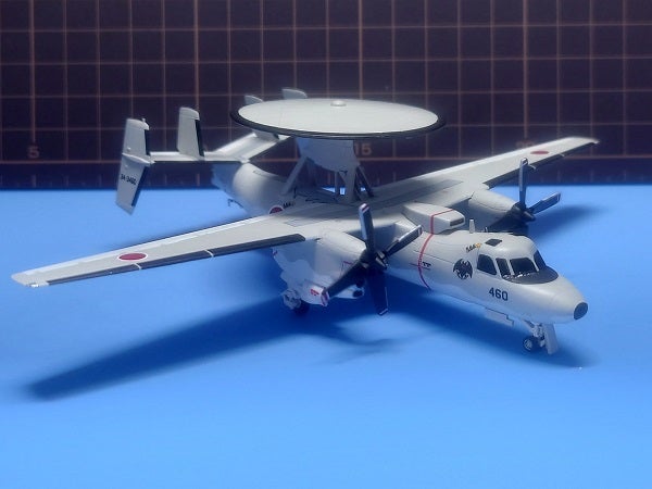 E-2C ホークアイ、F-22 ラプター まとめ売り 1/144スケール E-2C