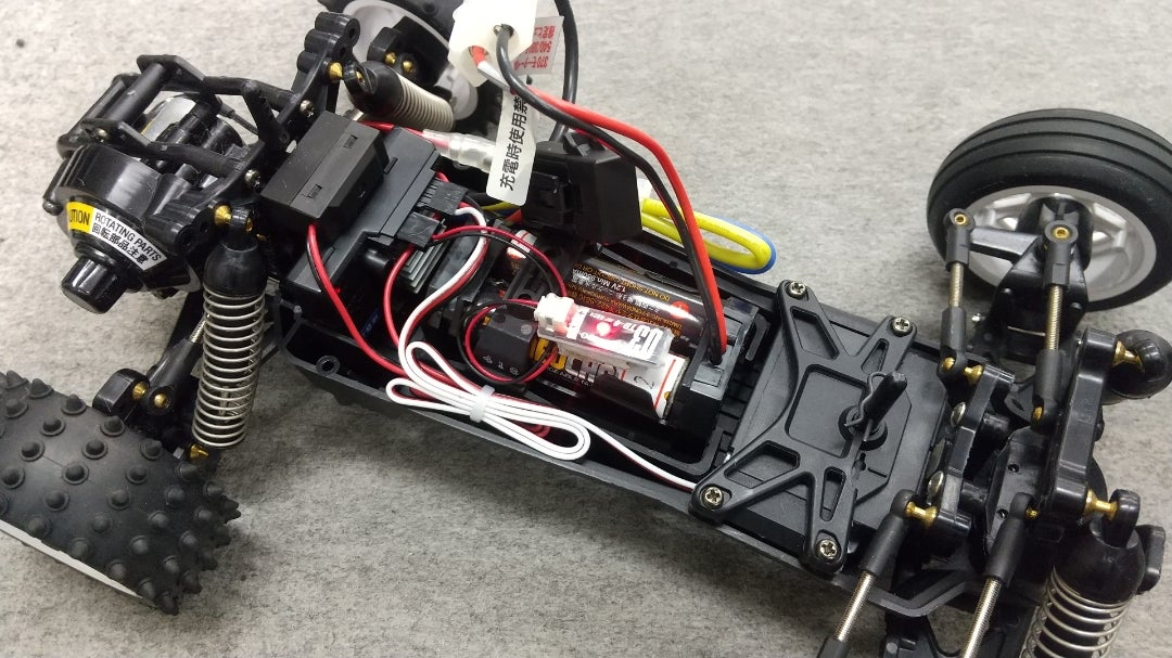 ネオチャンプ4本でタムテックギア「グラスホッパーミニ」(GB-01S) 耐久