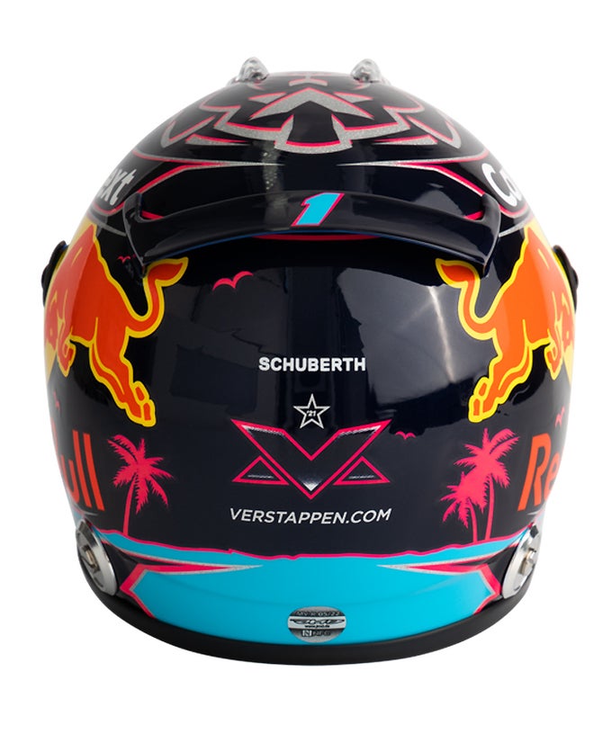 マックス・フェルスタッペン 2023 マイアミGP ヘルメット 1/4スケール