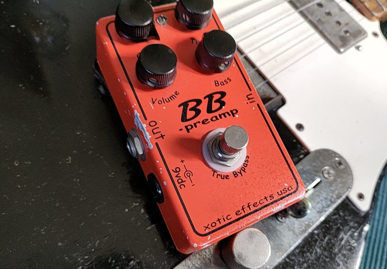 Xotic BBPreamp 初期生産平ネジ