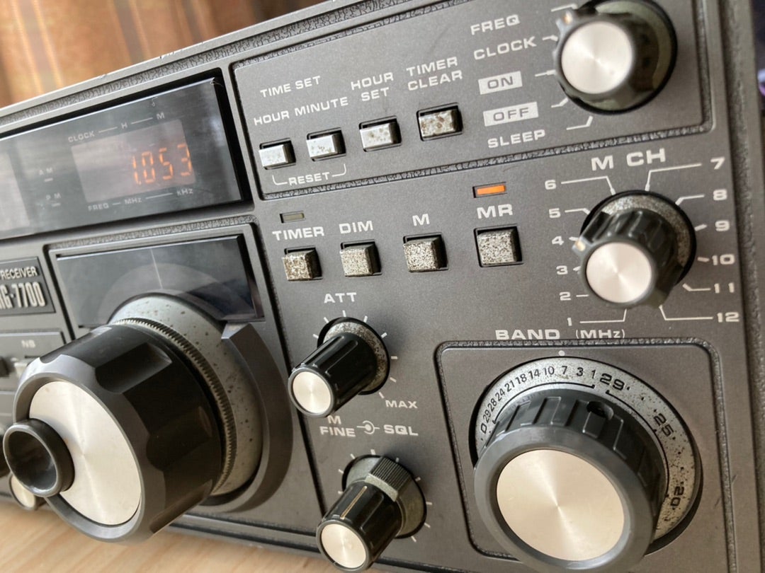 YAESU FRG-7700 その1 | アマチュア無線局 ひろ局長 〜JI2OEY なごやAB36〜