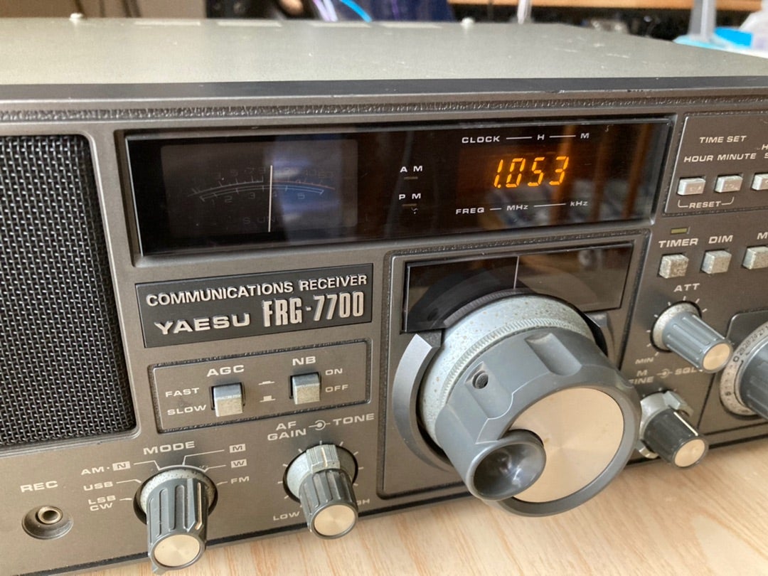 YAESU FRG-7700 その1 | アマチュア無線局 ひろ局長 〜JI2OEY なごやAB36〜