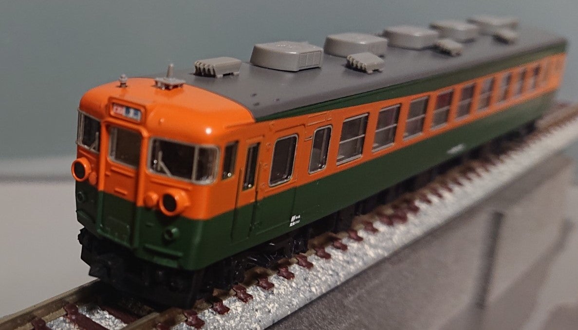 JR東海 165系 K1編成 (モハ164-831)網棚 JR 165系急行電車（東海）増結