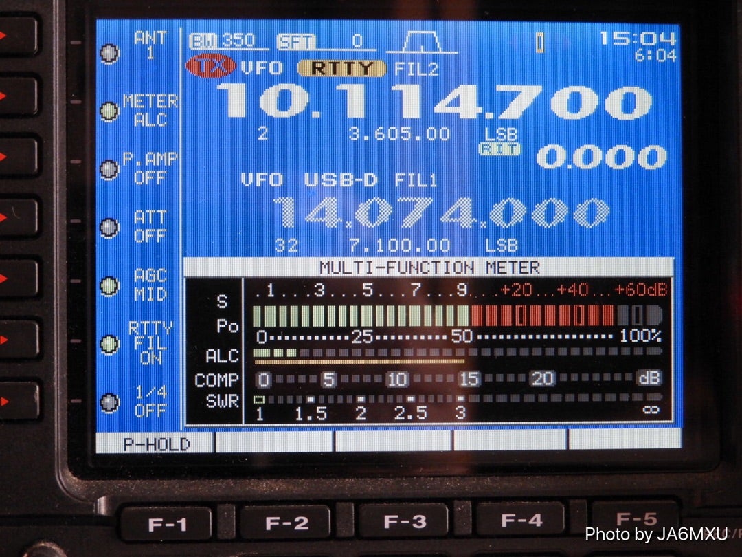 ATU CG-3000 ic-7300用ワンタッチ調整 スイッチ CG-3000等外付けオート