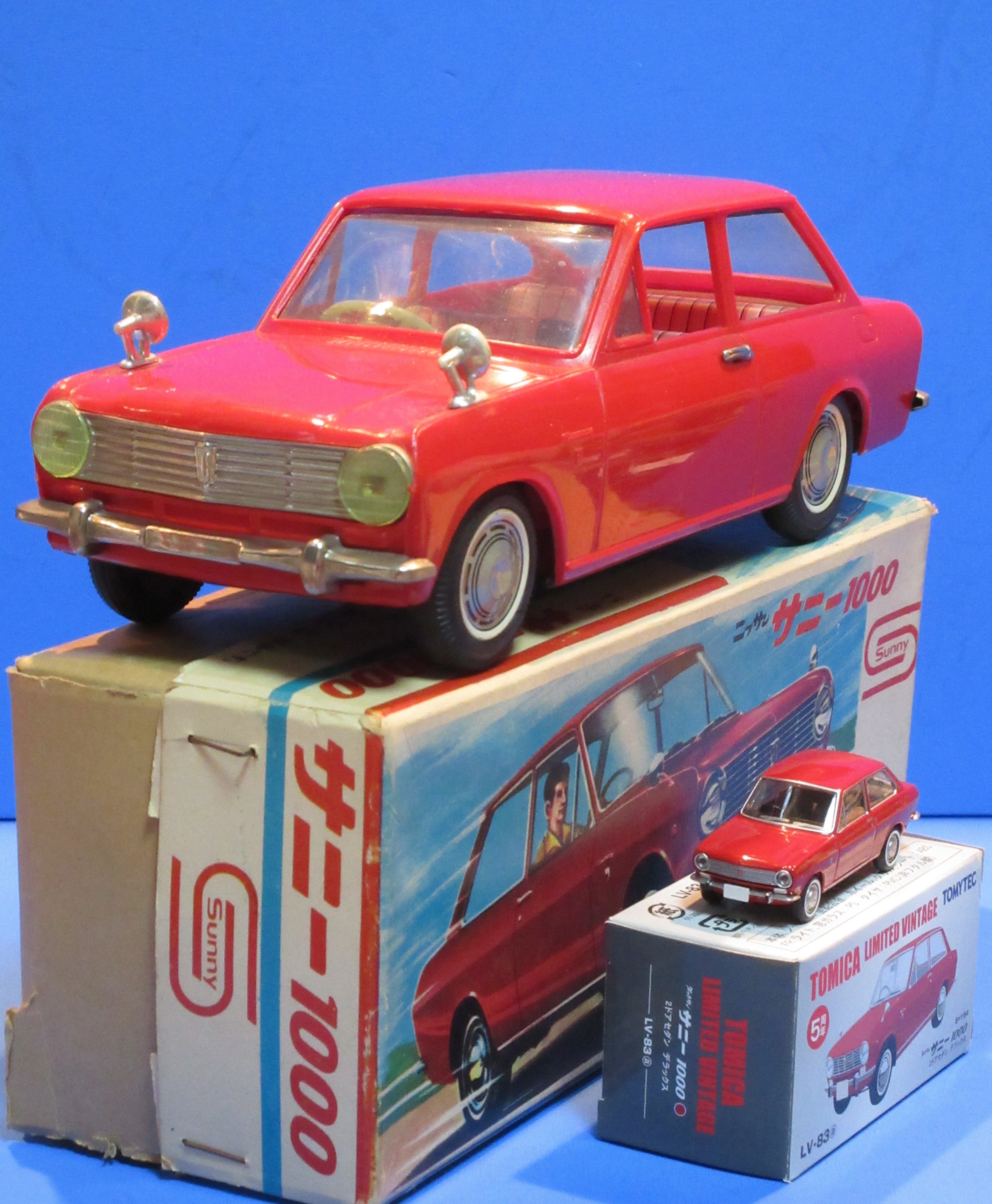 ☆1966年野村トーイ初代ダットサンサニー1000 ～ ブリキ自動車