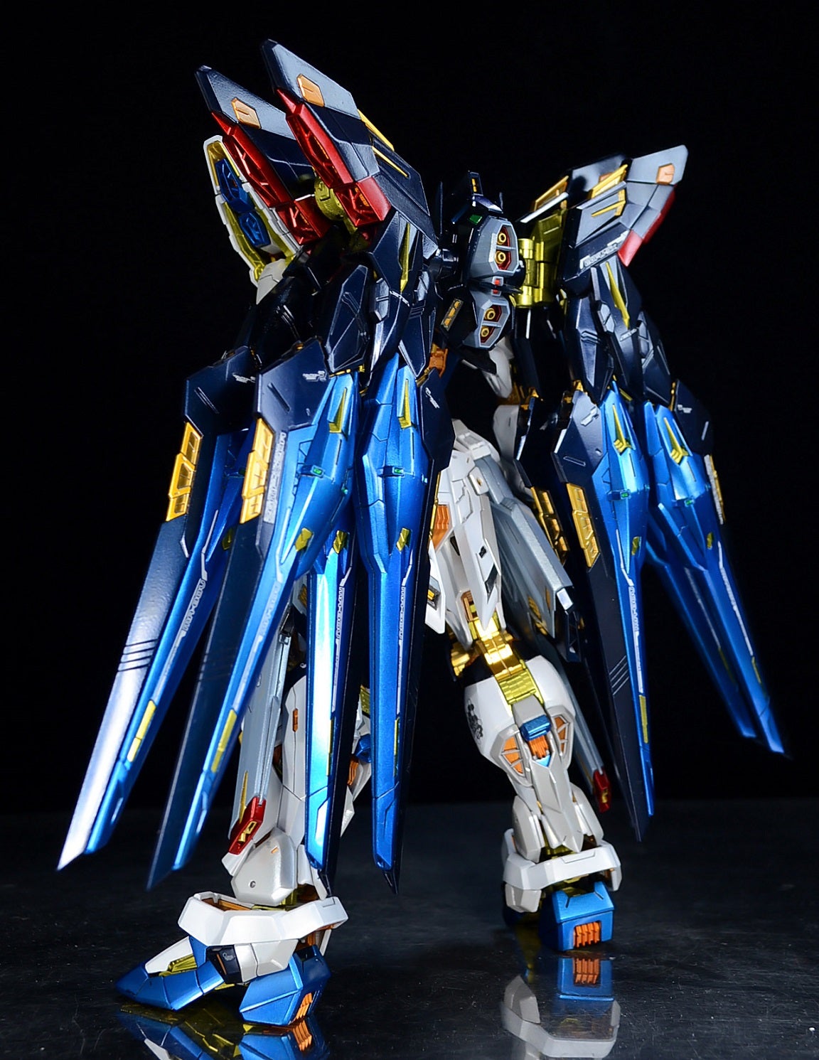 完成品メッキ仕様MGEX ストライクフリーダム MGEX ストライク