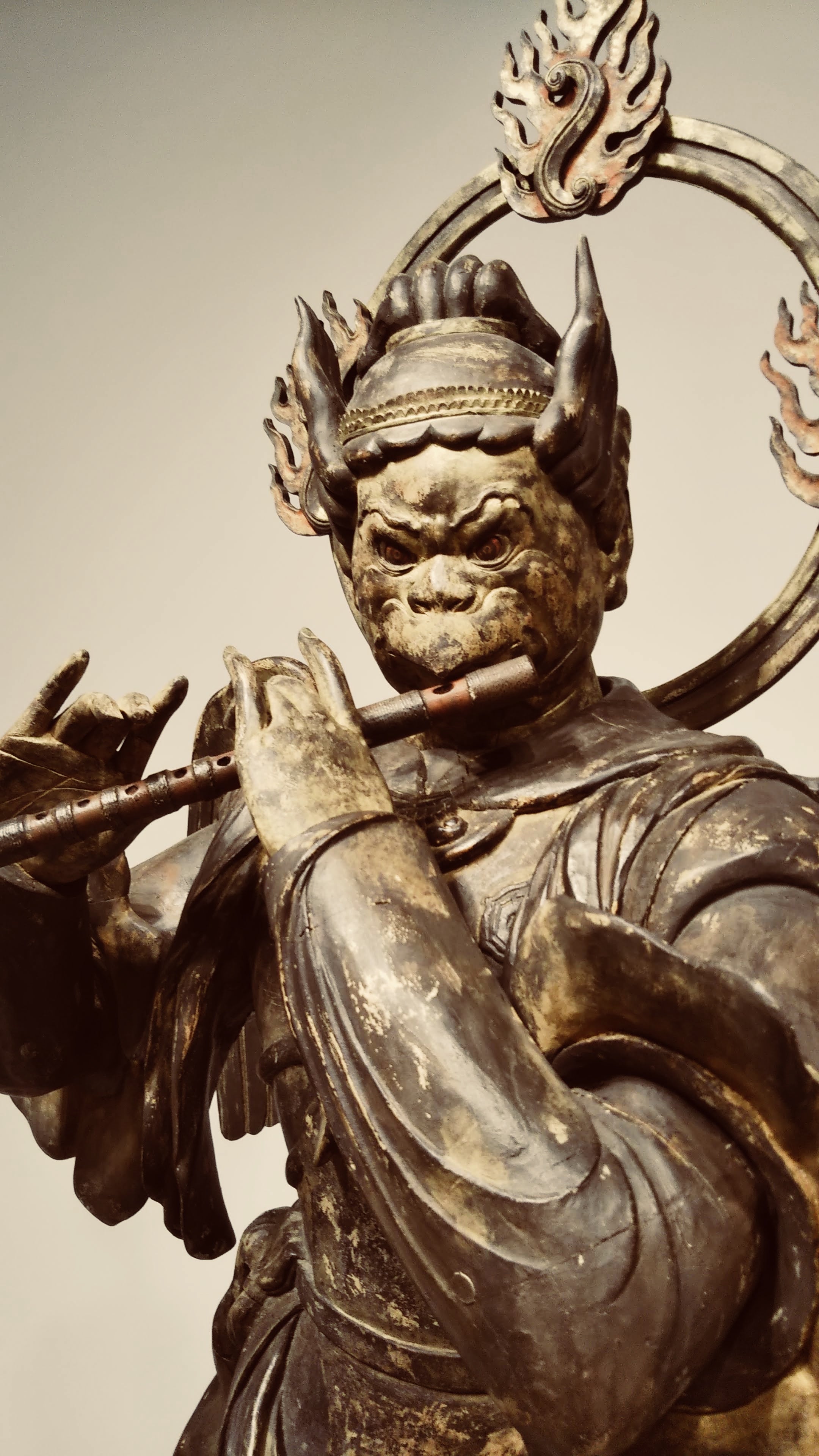 前川秀樹 2009年 像刻 女性マント像 Portrait of a witch 前川秀樹 像