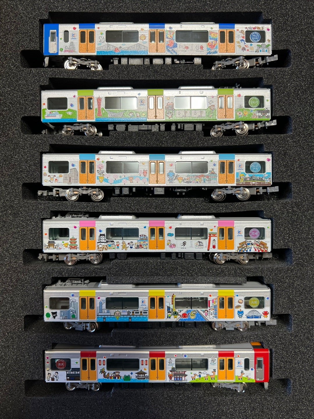 阪神1000系基本6両セット 10周年記念ラッピング（近鉄 乗り入れ 鉄道