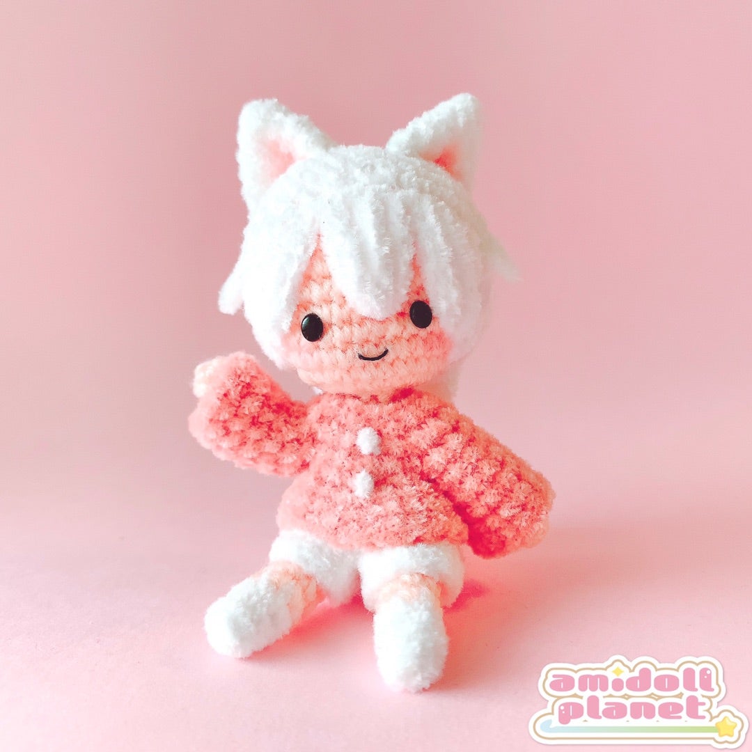 あみぐるみオーダー品 デグーのあみぐるみ（オーダーメイド）】 お客様