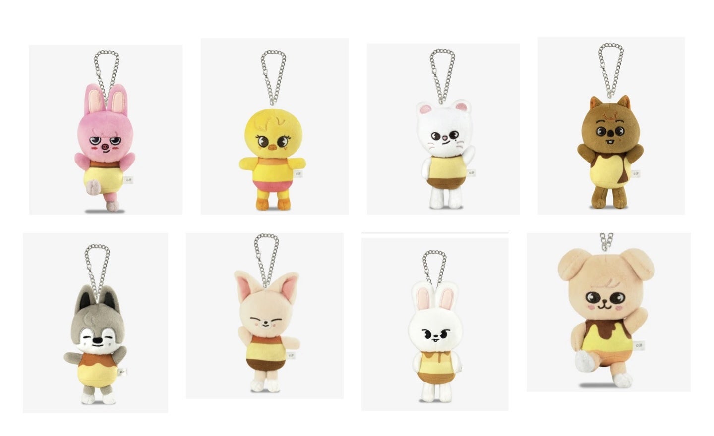 straykids skzoo ツムツム バッグチャーム 8体セット コンプ skzoo