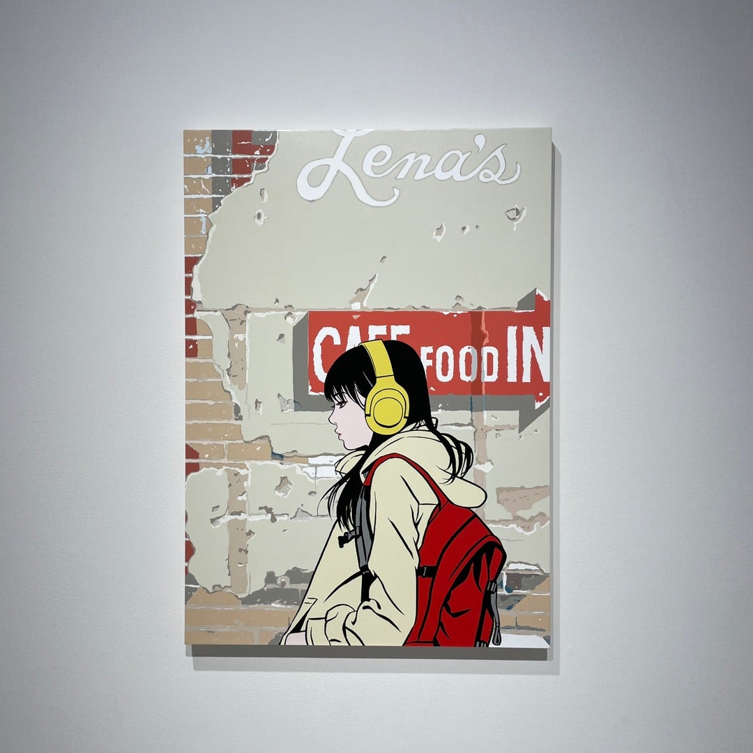 江口寿史 版画『Lena's Cafe』 2月7日(火) 12時よりWEBショップにて