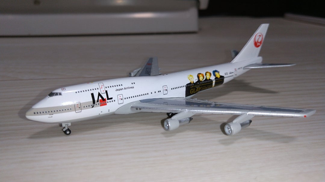 希少JAL 日本航空B747-400 1/500 ドリームエクスプレス号
