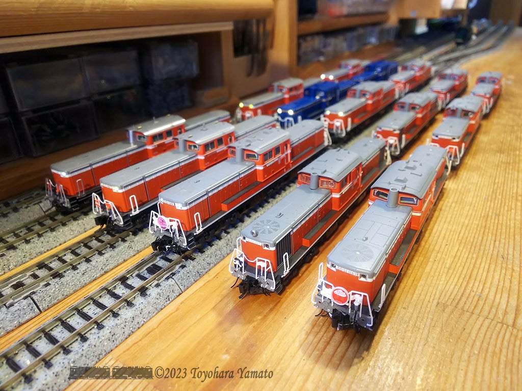 KATO DD51全機集合 フランジ確認など | 重単5175 ～鉄道模型と鉄道写真