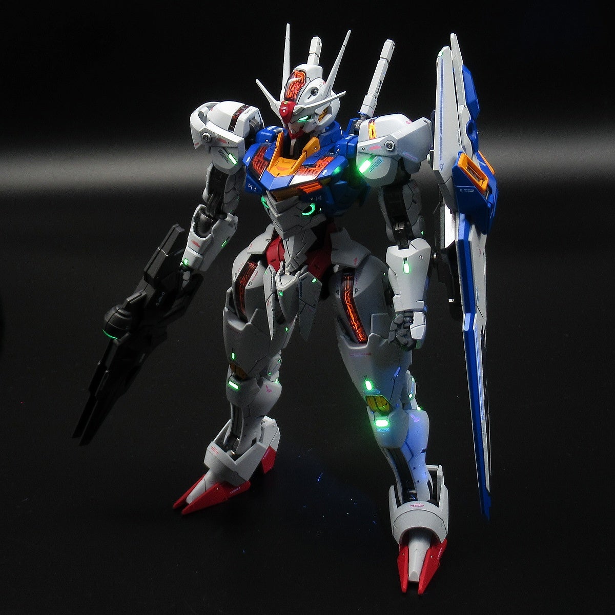ガンプラ ガンダムエアリアル 完成品 HG ガンダムエアリアル 完成！！