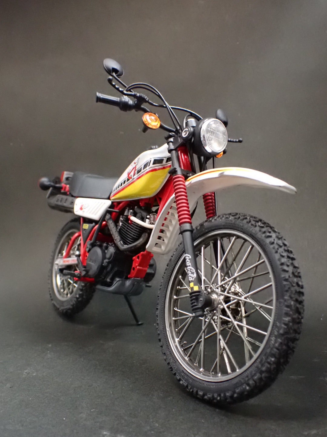 バンダイXT250 完成 | ドクロージさんのホビーブログ