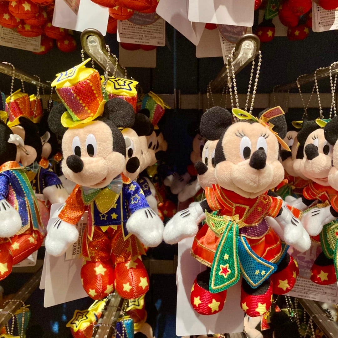 東京ディズニー40周年限定モデル ミッキーぬいぐるみ 節約 ミッキー