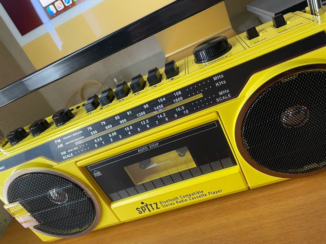 スピッツ【ひみつスタジオ】Bluetooth対応ラジカセ&アルバムカセット