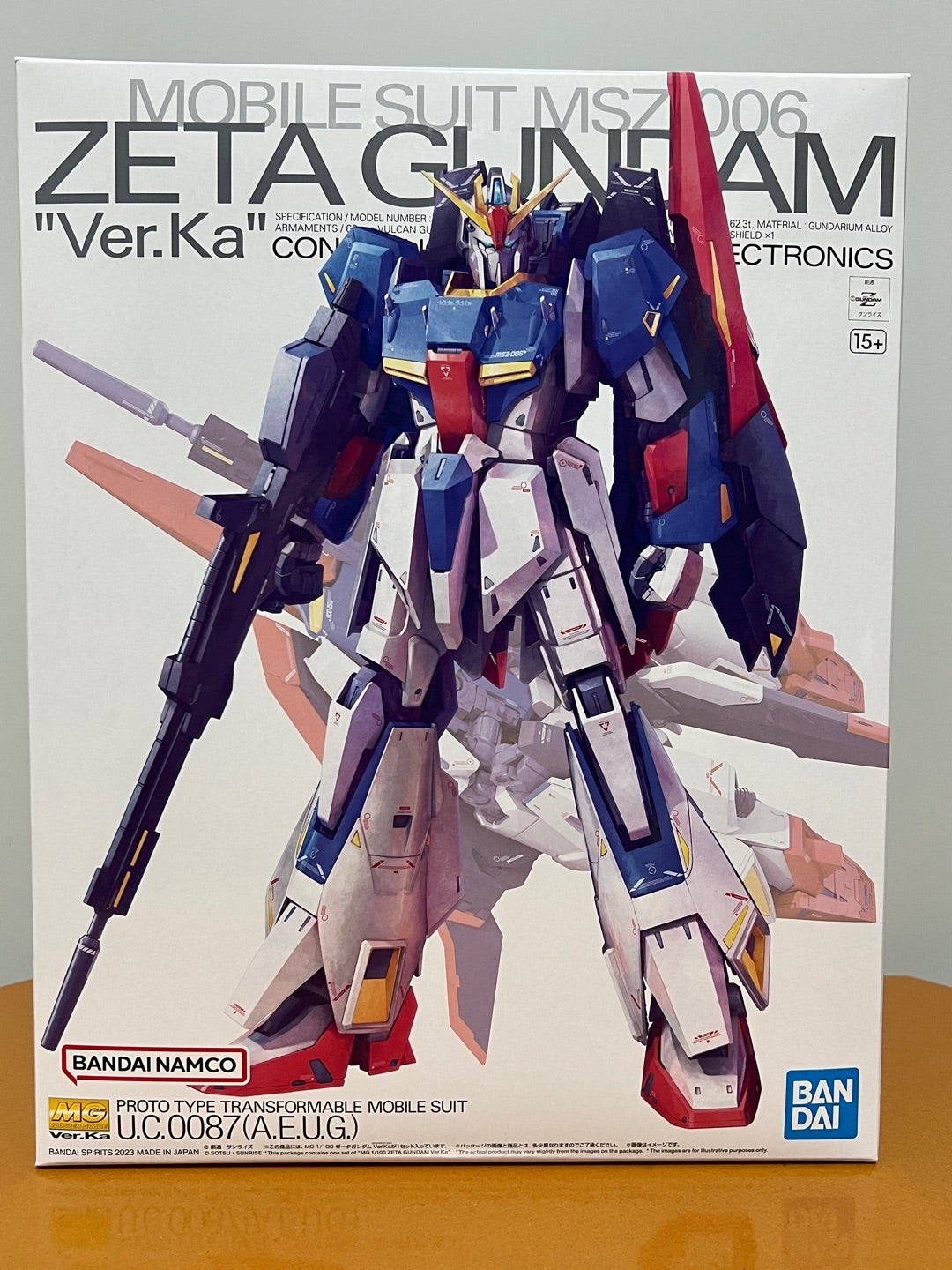 MG ガンダムVer.Ka まとめ売り MG 1/100 ダブルゼータガンダム Ver.Ka
