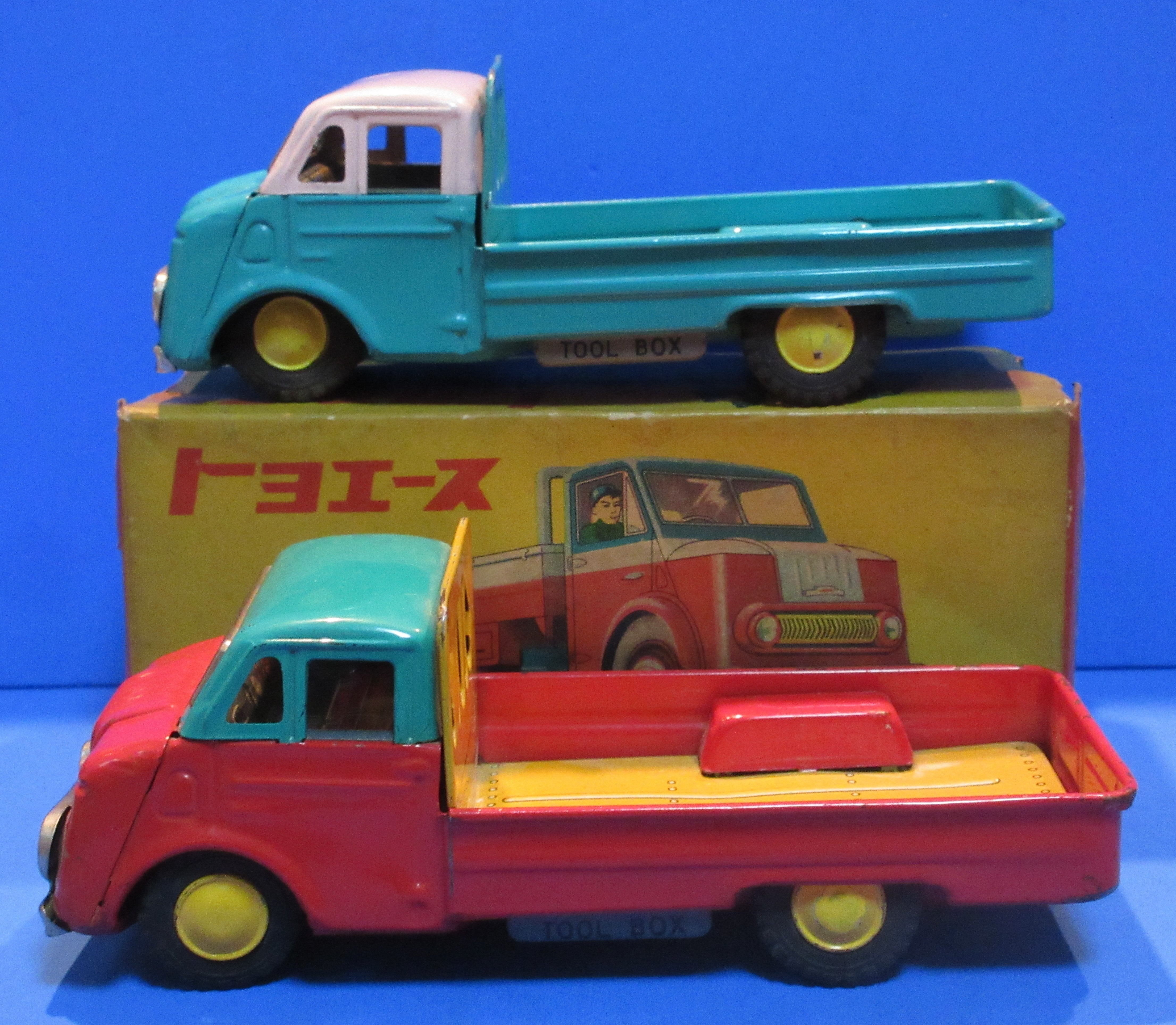 希少】 アサヒ玩具製 トヨエース ブリキ ☆1957年旭玩具 初代