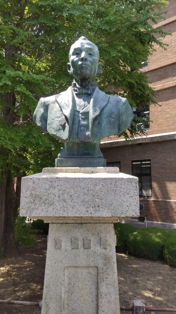 上條俊介作品を訪ねて 松本深志高等学校 | mie-hatanoのブログ