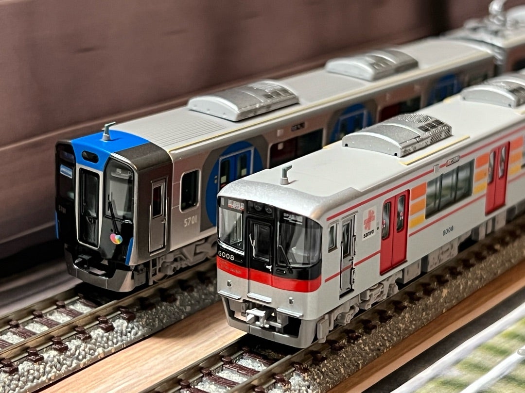 Nゲージ ポポンデッタ 山陽電鉄 6000系 直通特急仕様 山陽電鉄6000系