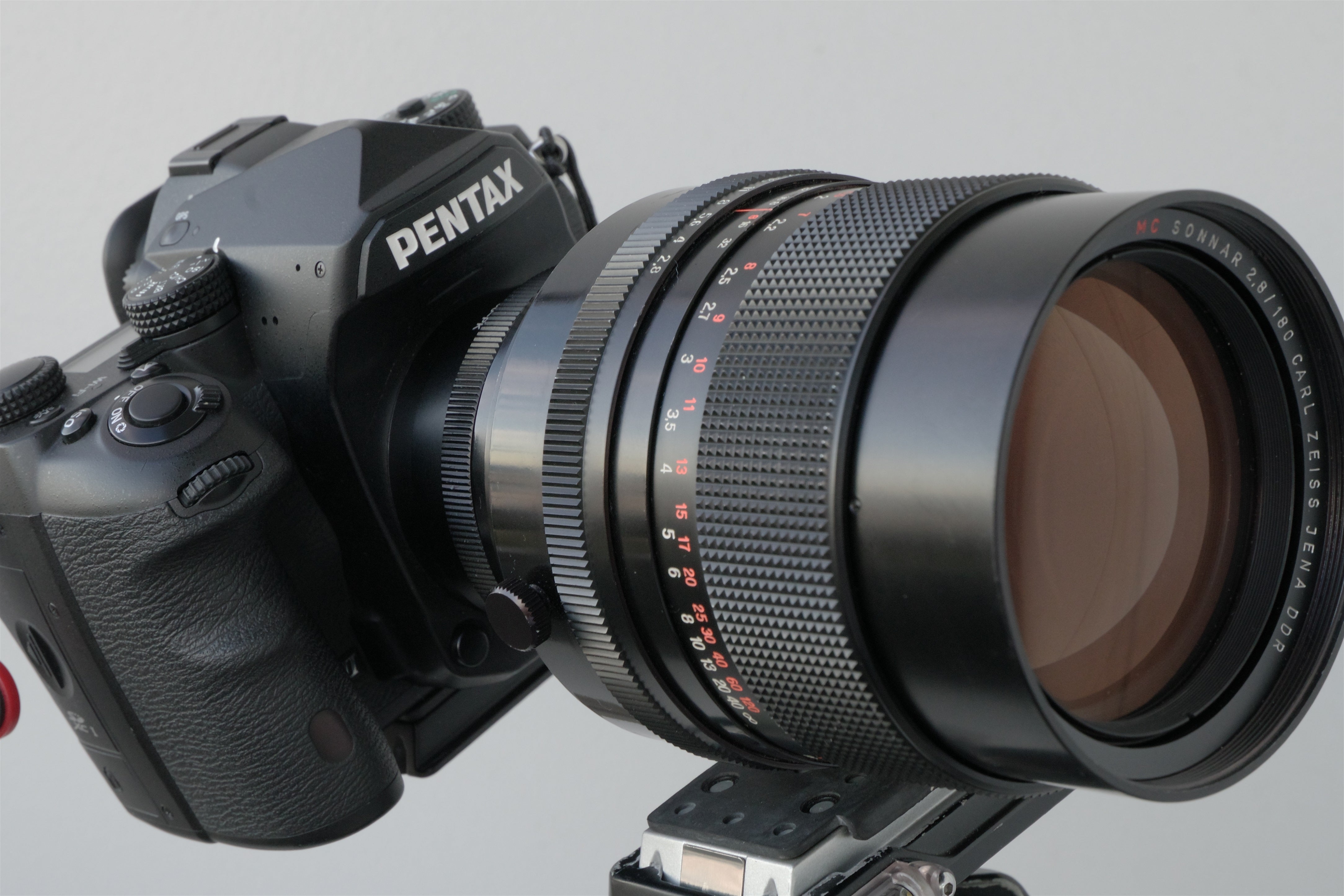 カールツアイスイエナ180MMF2．8ペンタコンスピゴットマウント