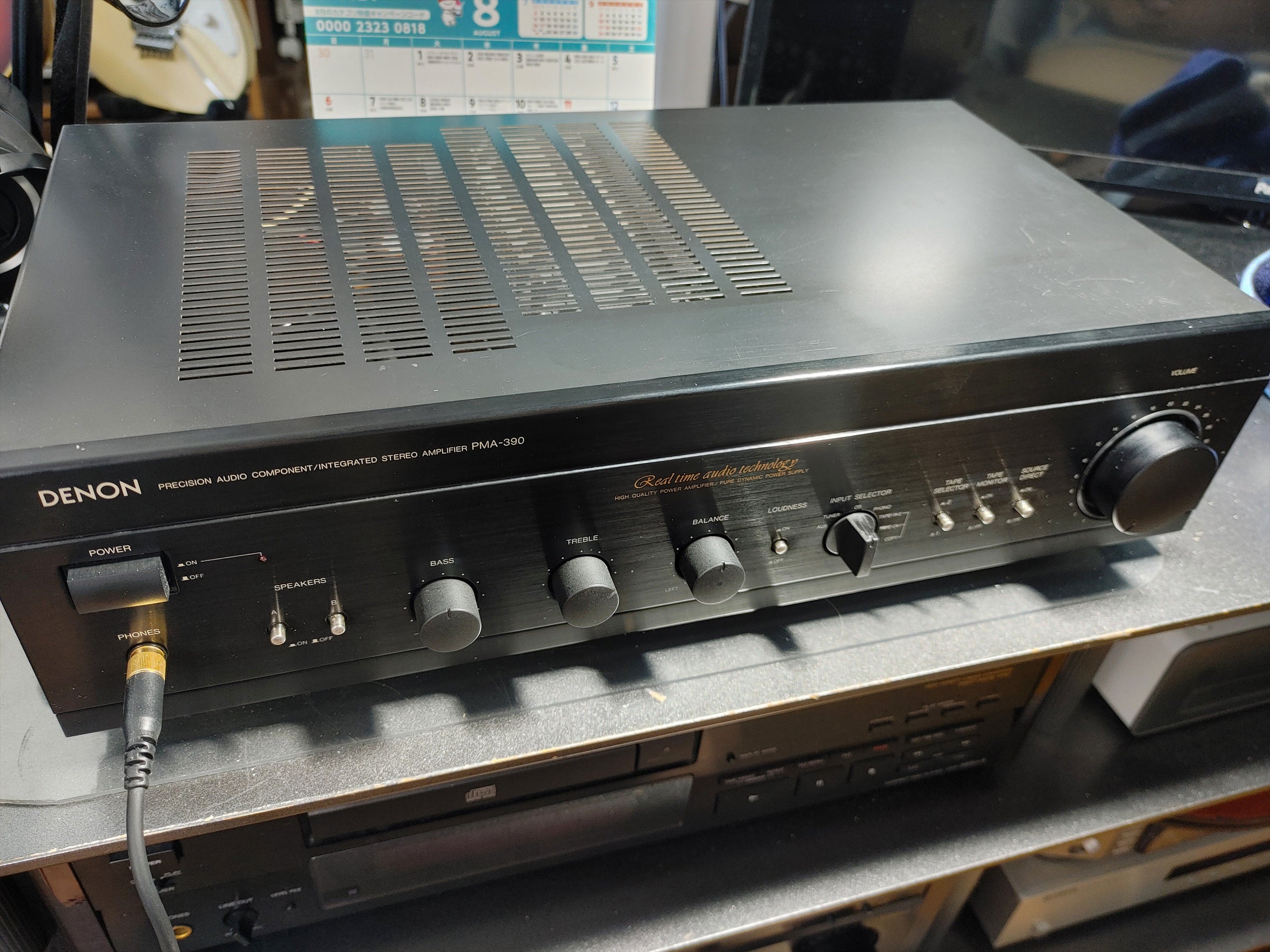 DENON PMA-390RE ブラック（2018年製）最終値下げ済み DENON PMA-390RE