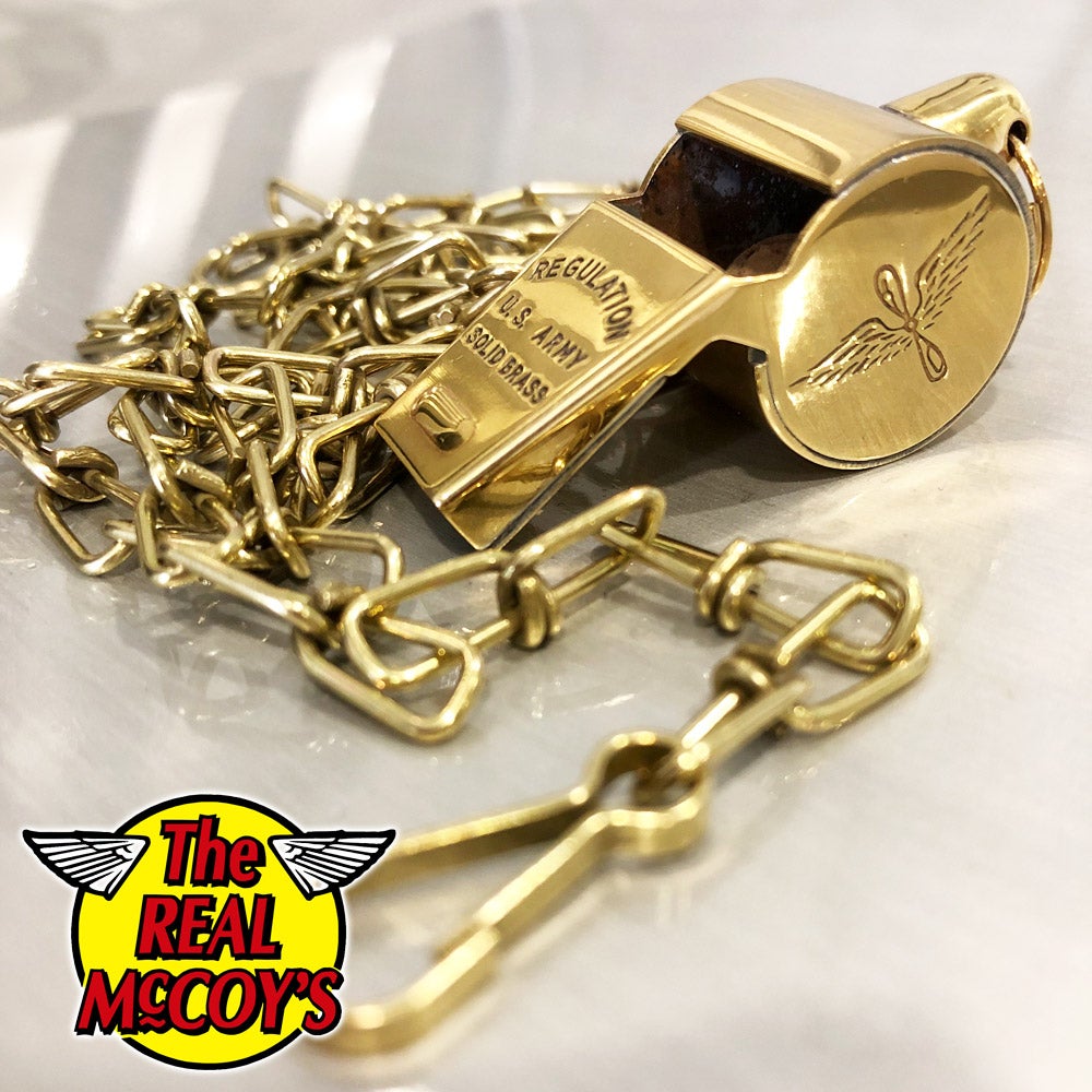 新入荷速報です♪ The REAL McCOY'S アヴィエイターホイッスル 真鍮
