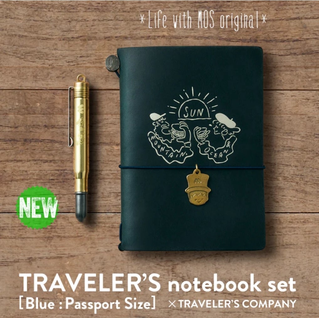 トラベラーズノート モスバーガー パスポートサイズ オリーブ
