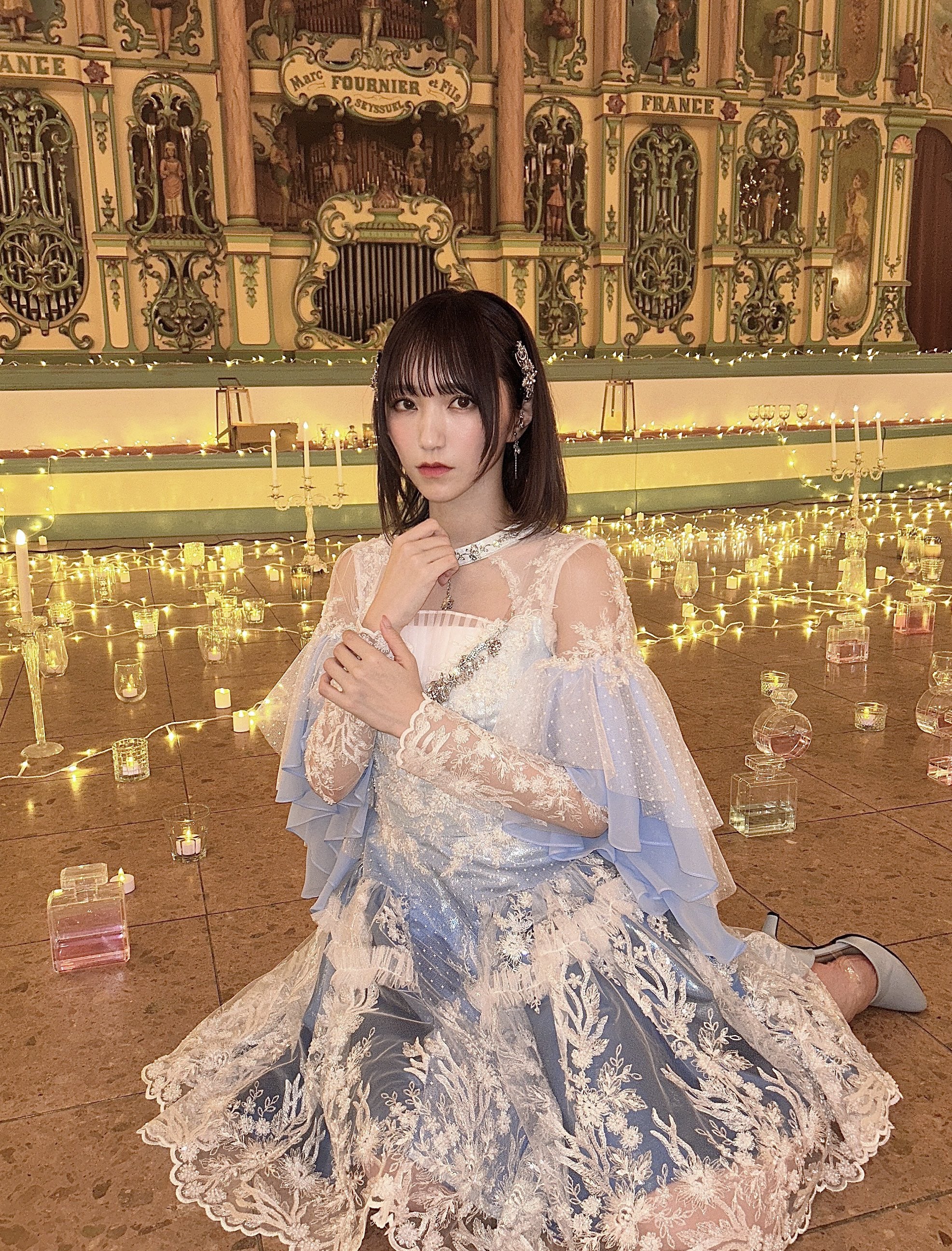 イコラブ 佐々木舞香 ラストノートしか知らない 歌唱衣装 生写真 直筆